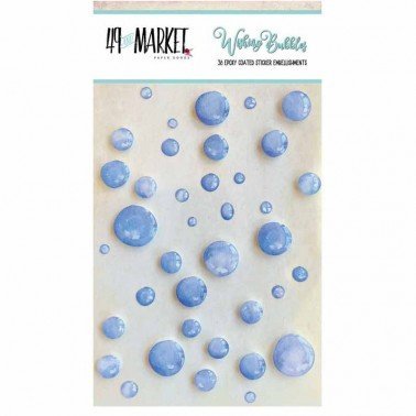 Adornos adhesivos Wishing Bubbles Blueberry 49&MARKET