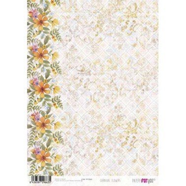 Papel Arroz A4 CARNIVAL FLOWERS PFY-2663 Papers For You