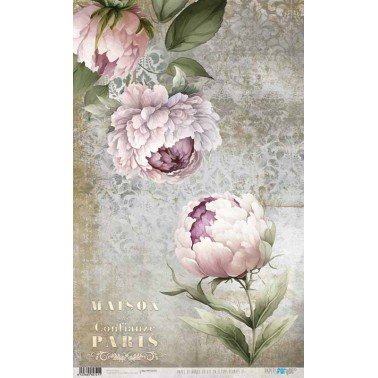 Papel Arroz 54x33 cm. Peonies II PFY-12721 Papers For You