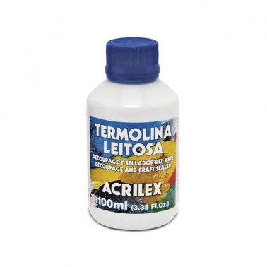 Termolina lechosa incolora Acrilex 100 ml.